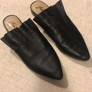 Free People leather mules size 40